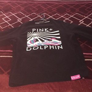 Pink dolphin sweater